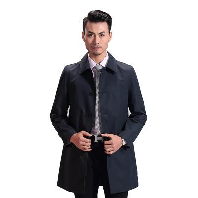 China Anti-shrink anti-shrink new spring and autumn men's long in the British business casual wear wind youth leisure double breased style breaker for sale