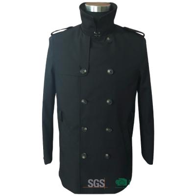 China New Design Breathable Stand Collar Men Breathable Rain Coat for sale