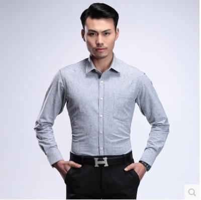 China Anti-Pilling Oxford Tailored Anti-Pilling Long Sleeve Mens Dress Shirts Slim Casual Man Shirt for sale