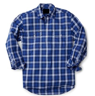 China Anti-pilling casual wear cheap men's full sleeve checked shirts 2020 fashion on sale for sale