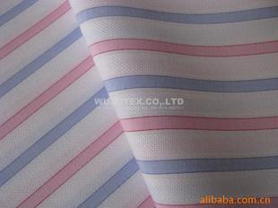 China Stable quality Mini Dobby Cotton Yarn Dyed Fabric, Plain Weave Stripe For Fashion Clothes for sale