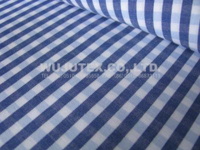 China Popular fabric Plain Weave Cotton Yarn Dyed Fabric With Competitive Price for shirt for sale