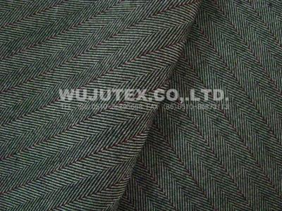 China Supper Wool Like Spandex Herringbone Stripe T/R Spandex Fabric, Rayon Polyester Fabric for sale