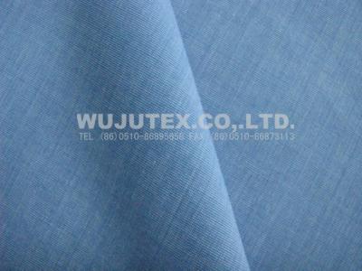 China CVC Plain Weave Yarn Dyed Cotton Poly Fabric  Polyester Blended Cloth Fil-a-fil 100g/m2 for sale