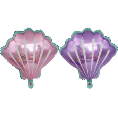 China Party Deco Sea Shells Balloons Helium Foil Ocean Balloons For Baby Shower Birthday Wedding Hawaii Summer Beach Luau Party Decorations for sale