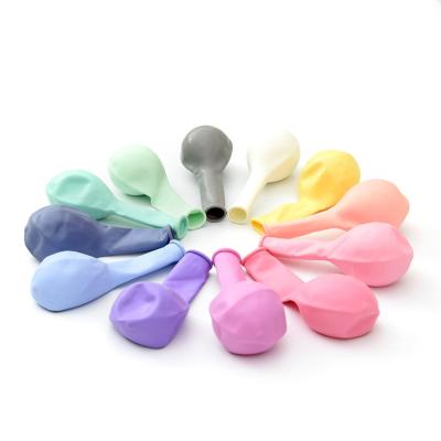 China Party deco 100pcs 12 inch 2.8g macaroon latex balloon for party decoration colorful balloon for sale