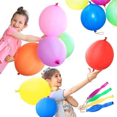 China 50pcs Toy Punch Balloon Kid's Toy Mixed Color Punch Balloon 18 Inch High Quality Latex Punch Balloon For Party Decoration for sale