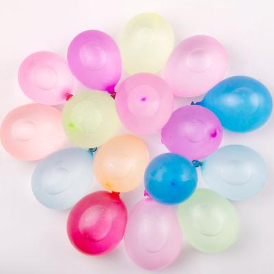 China Bulk Outdoor Toy 37 Pcs Summer Water Bomb Game Latex Balloons Self-Sealing Instant Water Balloons for sale