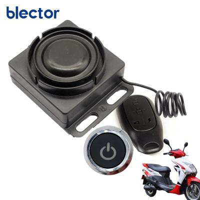 China Professional E-bike Blector antry keyless anti-theft alarm for scooter for sale