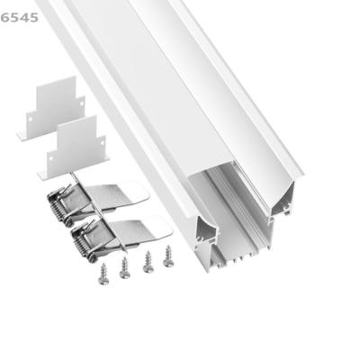 China Lightness Anodized Aluminum Channel Triangle For Led Aluminum Profile Led Strip Holder For Recessed Led Linear for sale