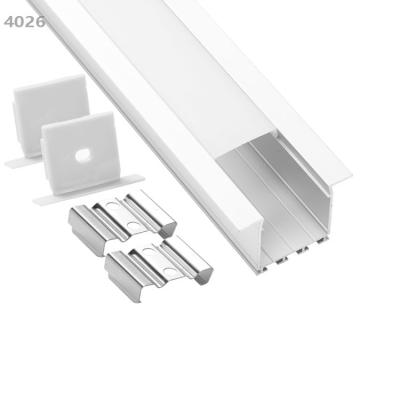 China Lightness PCB33mm corner led strip aluminum profile and opal diffuser for recessed corner outdoor light for sale