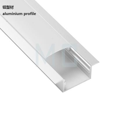 China Decorations Linear Ceiling Recessed Light With Trim Aluminum Led Profile for sale