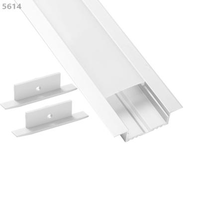 China Foshan u shape aluminum extrusion 6063, led profile decorations aluminum with PC diffuser for sale