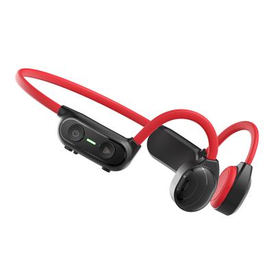 China New Bone Conduction Earphone Swearproof Osteoconductivity Open Headset Sports BT5.0 MP3 Outdoor Practice Earphone for sale