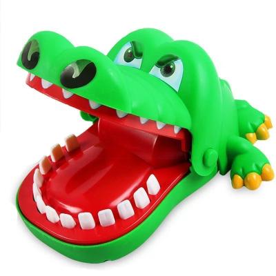 China Squeeze your fingers on the crocodile's teeth of other toys: interactive trick crocodile sharp fingers to exercise courage toys for sale