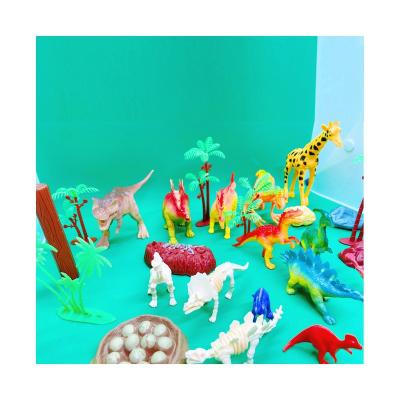 China Indoor interaction and outdoor interaction simulation dinosaur best-selling hot-selling model toys children's educational model toys for sale