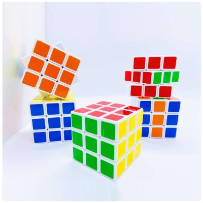 China Hot-selling educational toy best-selling third-rate magic cubes intelligence smoothly developing magic cubes for sale