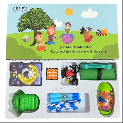 China Education of children's enlightenment six sides cube brainstorming grassland cognitive version of children's toys for sale