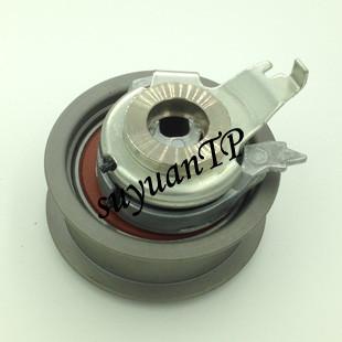 China Aluminum Car Tensioner Pulley , 04E109479A/B/C/24VKM 11338 Tensioner Pulley Assembly for sale