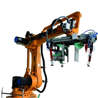 China ABB Chemical Automatic Robot Palletizing Packing Line, Multifunctional Packing Machine 2020 New Product Machinery and Equipment for sale