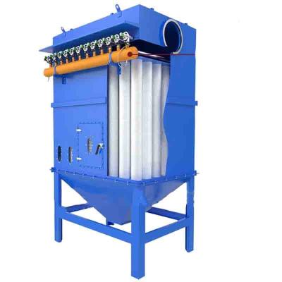 China Building Material Shop Bag Filter Dust Collector Pulse Dust Removing Equipment Fly Ash Cement Plant Silo Dust Collector for sale