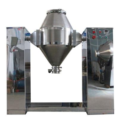 China B&Y Powder Series Powder Double Cone Vertical Stainless Steel Medicine Powder Pharmaceutical Dry Mix Rotary Mixer for sale