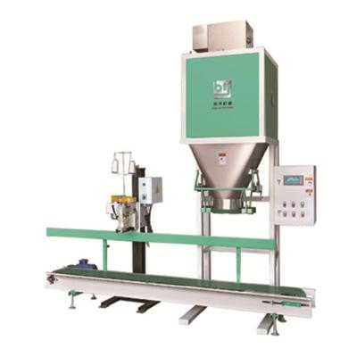 China 2020 hot sale 10kg 25kg 50kg food white sugar semi-automatic food product granule packing machine with factory price for sale