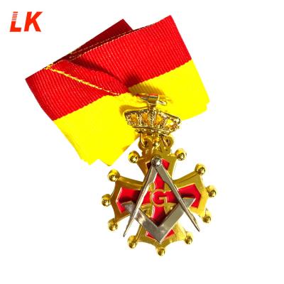 China Wholesale cheap from Europe/America to custom design Soviet and US German Military Metal Army Commendation Badge Medal for sale