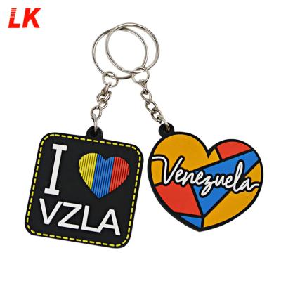 China Promotion gift no factory minimum custom 3d rubber key chain soft key chain pvc key chain for sale