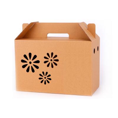 China Hot Selling High Standard Recyclable Embossing Custom Portable Kraft Paper Cardboard Eco-friendly Paper Gift Box Packaging for sale