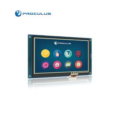 China Smart Home Proculus 4.3 Inch UART High Brightness Tablet LCD HMI Display Panel 480*272 LED Module Customized High Resolution TFT Smart Home for sale