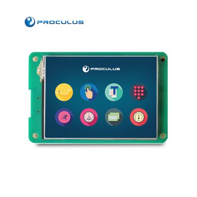 China Proculus 2.8 inch uart 320*240 HMI tft touch display panel lcd screen customizable smart module with software 2.8 inch for sale