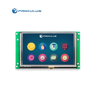 China Proculus Replacement Tft Uart Touch Screen LCD Module Resolution With Display 5 Inch 800*480 LED 5V 400 Hours 5 Inch 20,000 Hours for sale