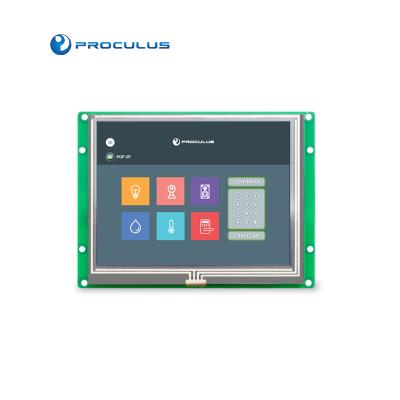 China Proculus 5.6 inch uart price 600*480 nit lcd touch screen display tablet outdoor capacitive 1000 screen 5.6 inch for sale