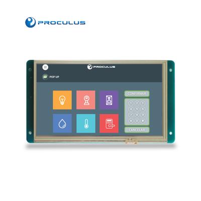 China Laptop Proculus 7 inch uart tft interface display module lcd screen panel touch pad liquid crystal board for sale