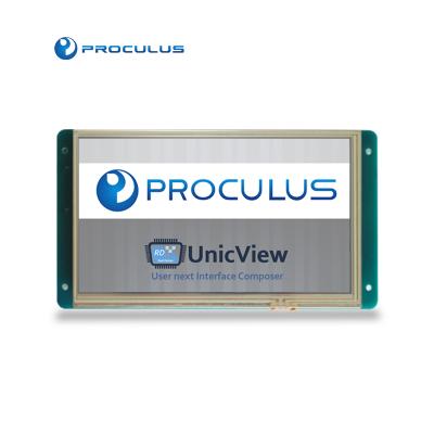 China Proculus 7 Inch Uart 1000nit Color TFT LCD Display Projected Touch Screen Capacitive Cheap Resistive Hot Selling LED Panel 7 Inch for sale