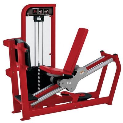 China 2021 Eco-friendly Gym Equipment Fitness Machines Health Pin Loaded Selection Seated Leg Press for sale