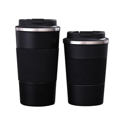 China Durable Powder Coated Double Wall Stainless Steel Travel Insulated Coffee Mug with Leak Proof Slider Lid and Straw for Coffee and Water for sale