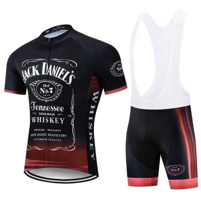 China Wholesale Breathable Custom Bicycle Set Cycling Jersey Bike Apparel Cycling Bib Shorts Mens Clothes Cycling Wear for sale