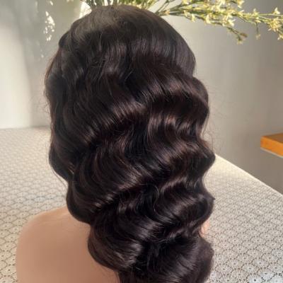 China Loose Deep Wave Natural Hairline Wigs Natural Color Brazilian Raw Hair 13*4 Lace Front Virgin Deep Wave Human Hair Wig For Black Women for sale