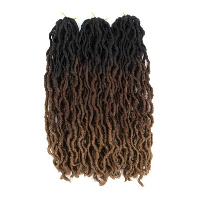 China Luxury Gypsy Synthetic Locs Crochet Braiding Hair Extension For Women Wholesale Cheap And Easy To Install By Individual Braid for sale