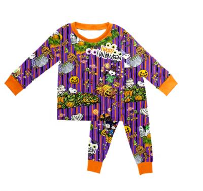 China Polyester Blue Monster Pumpkin Costume / Scary Halloween Cotton Kids Halloween Costume Pajamas for sale