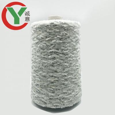 China Antistatic Wholesale Acrylic Polyester Blended Special Yarn Toothbrush Knitting Yarn for sale