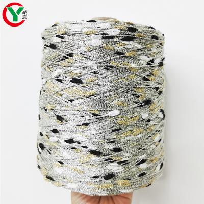 China 2021 New Products 1/5.5Nm 1/5.5Nm Polyester Yarns Fashion Special Sweater Viable Wholesale Knitting Fancy Yarn for sale