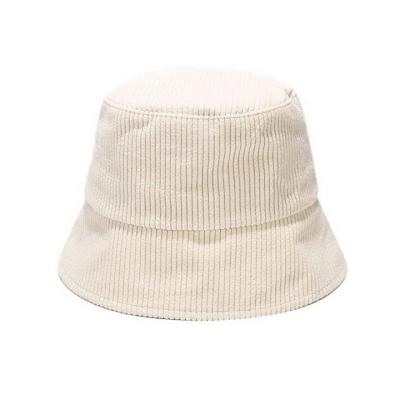 China Multi-panel hat 2021 fashion white stylish bucket hat best-selling corduroy bucket hat fashionable colorful bucket hat for sale