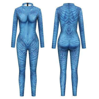 China New hot sale TV/Movie Halloween zentai jumpsuit costumes sexy character cosplay costume for women and men for sale