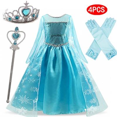 China Party Cosplay princess costume kids princess cosplay dress for girl princess costume for sale