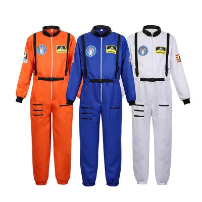 China Adult Flight Astronaut Cosplay Costume Career Carnival Role Halloween Uniform Costume Pilot Cosplay for sale