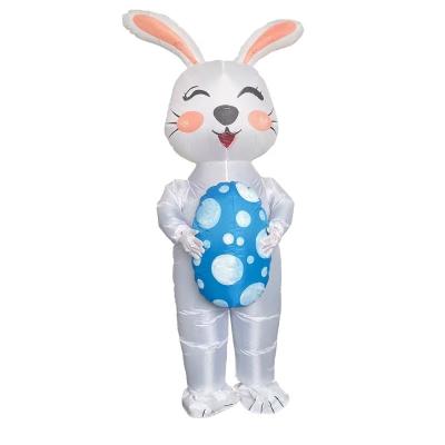 China High Quality OEM Halloween Party Puff Up Wholesale Outfit Easter Bunny Mascot Costumes Customized Available for sale