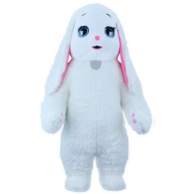 China Fancu Adult Inflatable Dress Halloween Costume Easter Bunny Cosplay Costume Customized Available Customized for sale